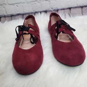 Beautifeel suede flats